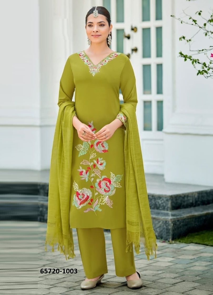 NYKAA - Catalog # 65720 (Set of 4 Readymade Salwar Suits)
