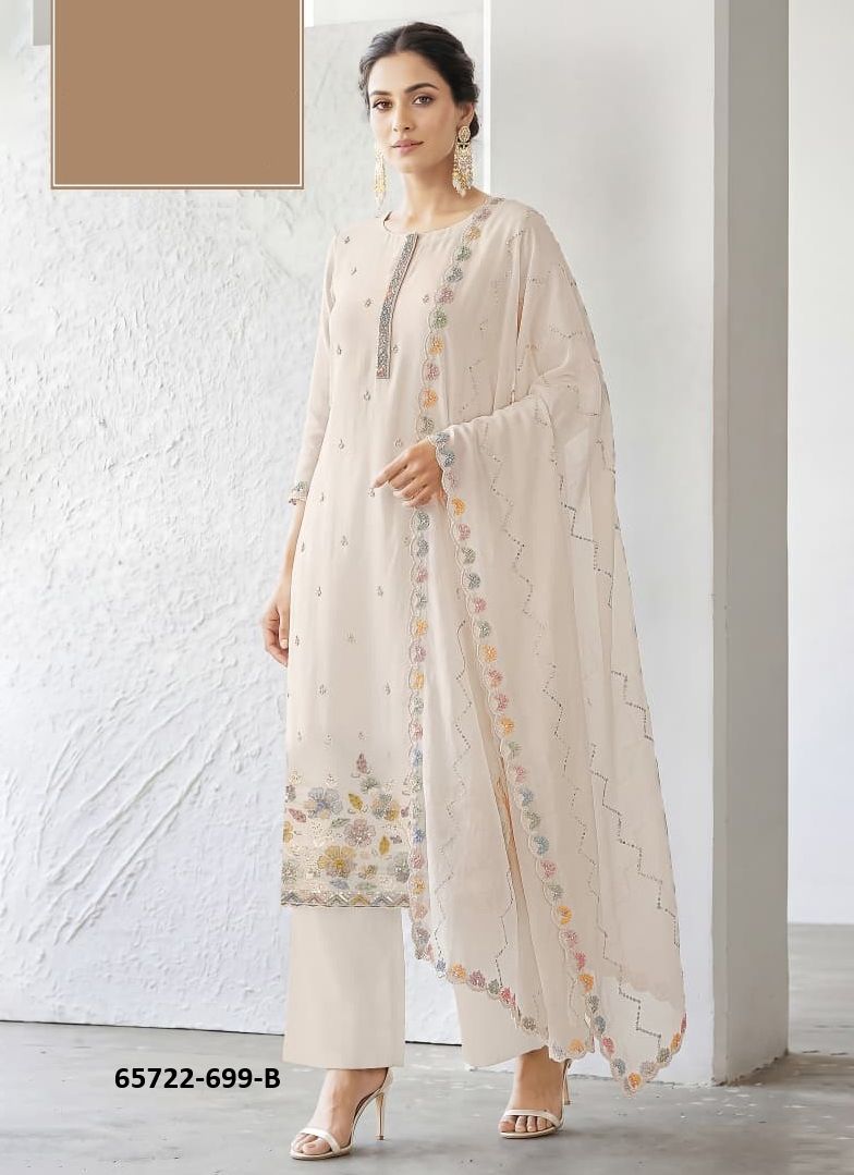 VANIKA - Catalog # 65722 (Set of 4 Semi-Stitched / Un-Stitched Suits) VANIKA - Catalog # 65722 (Set of 4 Semi-Stitched / Un-Stitched Suits)