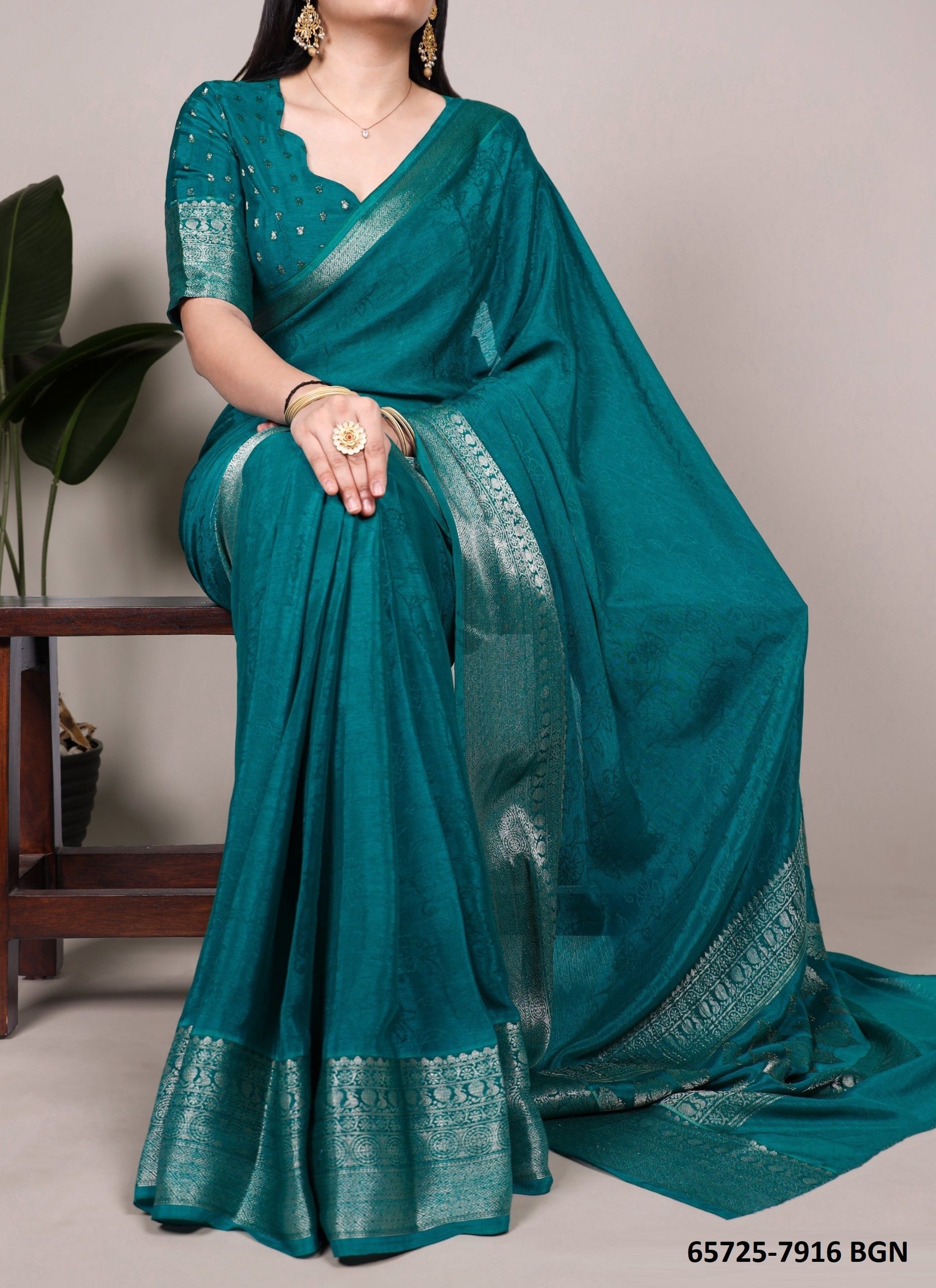 SERIES 7916 - Catalog # 65725 (Set of 5 Sarees) SERIES 7916 - Catalog # 65725 (Set of 5 Sarees)