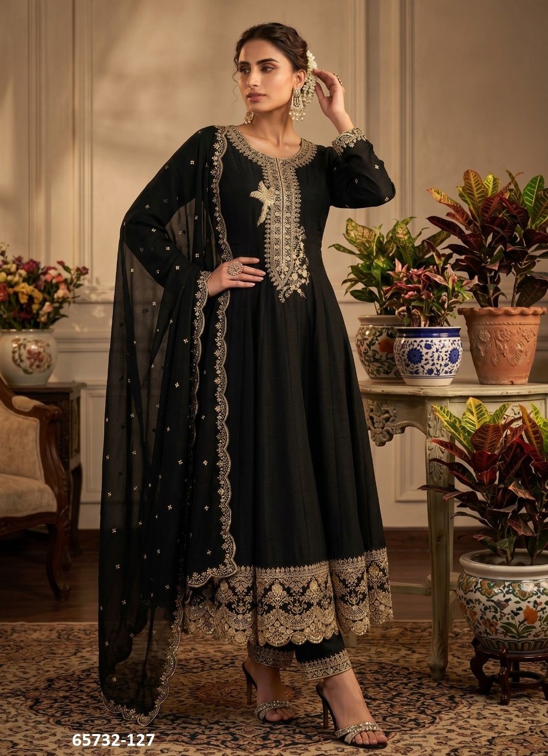 ROOHAA 20 - Catalog # 65732 (Set of 3 Readymade Salwar Suits) ROOHAA 20 - Catalog # 65732 (Set of 3 Readymade Salwar Suits)
