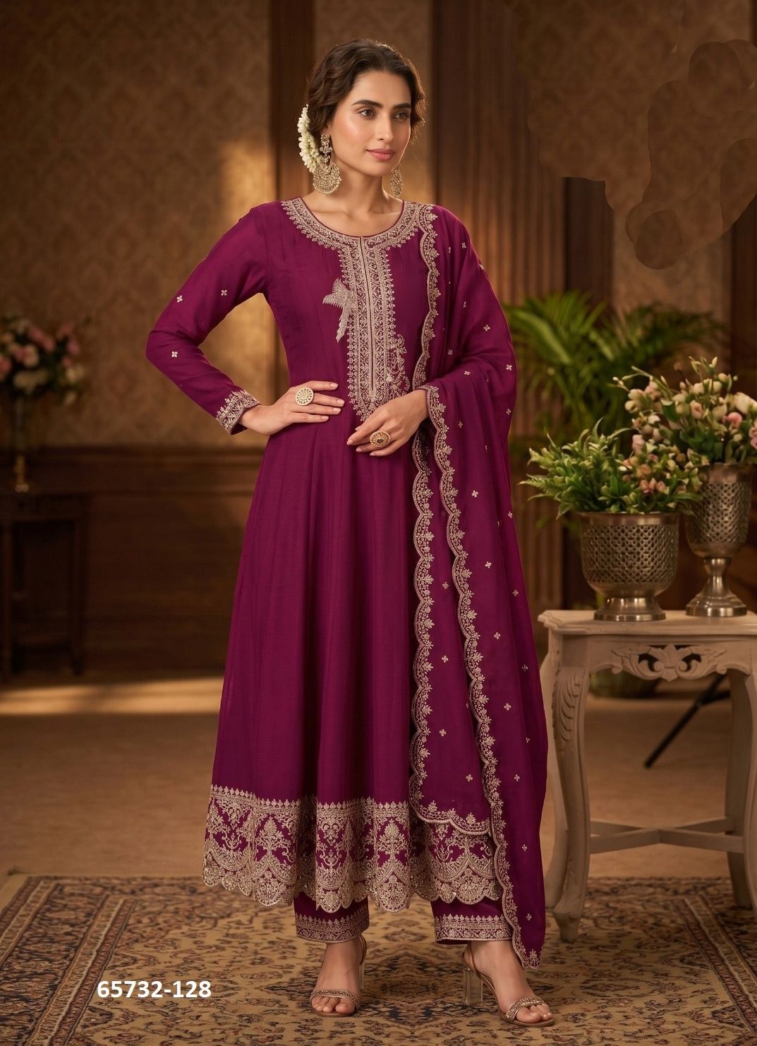 ROOHAA 20 - Catalog # 65732 (Set of 3 Readymade Salwar Suits) ROOHAA 20 - Catalog # 65732 (Set of 3 Readymade Salwar Suits)