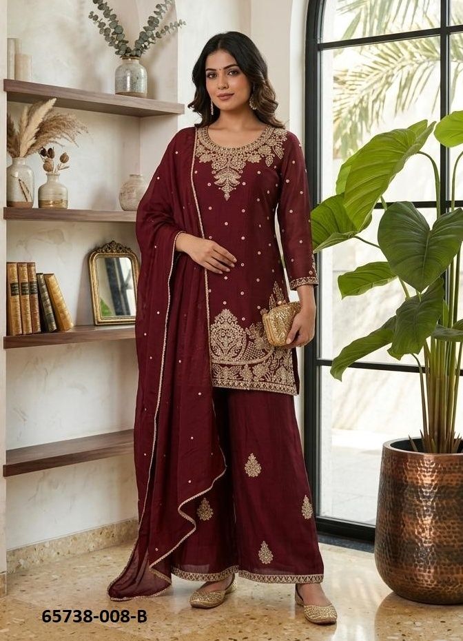 SERIES 8 - Catalog # 65738 (Set of 2 Readymade Salwar Suits) SERIES 8 - Catalog # 65738 (Set of 2 Readymade Salwar Suits)