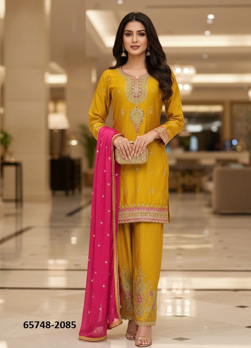 SERIES 2083-2086 - Catalog # 65748 (Set of 4 Readymade Salwar Suits) SERIES 2083-2086 - Catalog # 65748 (Set of 4 Readymade Salwar Suits)