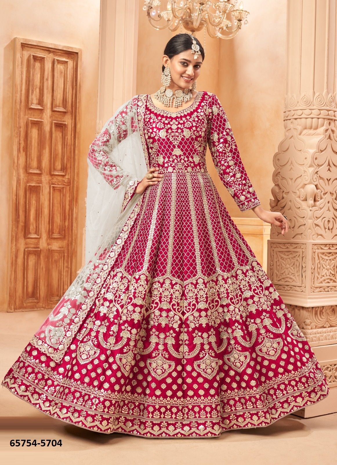 AANAYA 157 - Catalog # 65754 (Set of 4 Readymade Salwar Suits) AANAYA 157 - Catalog # 65754 (Set of 4 Readymade Salwar Suits)