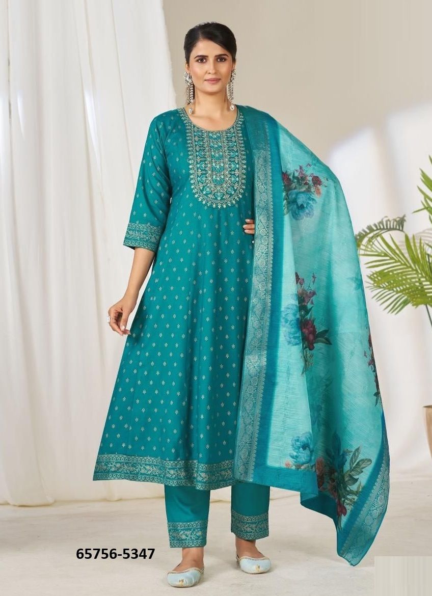 GEMINI - Catalog # 65756 (Set of 6 Readymade Salwar Suits) GEMINI - Catalog # 65756 (Set of 6 Readymade Salwar Suits)
