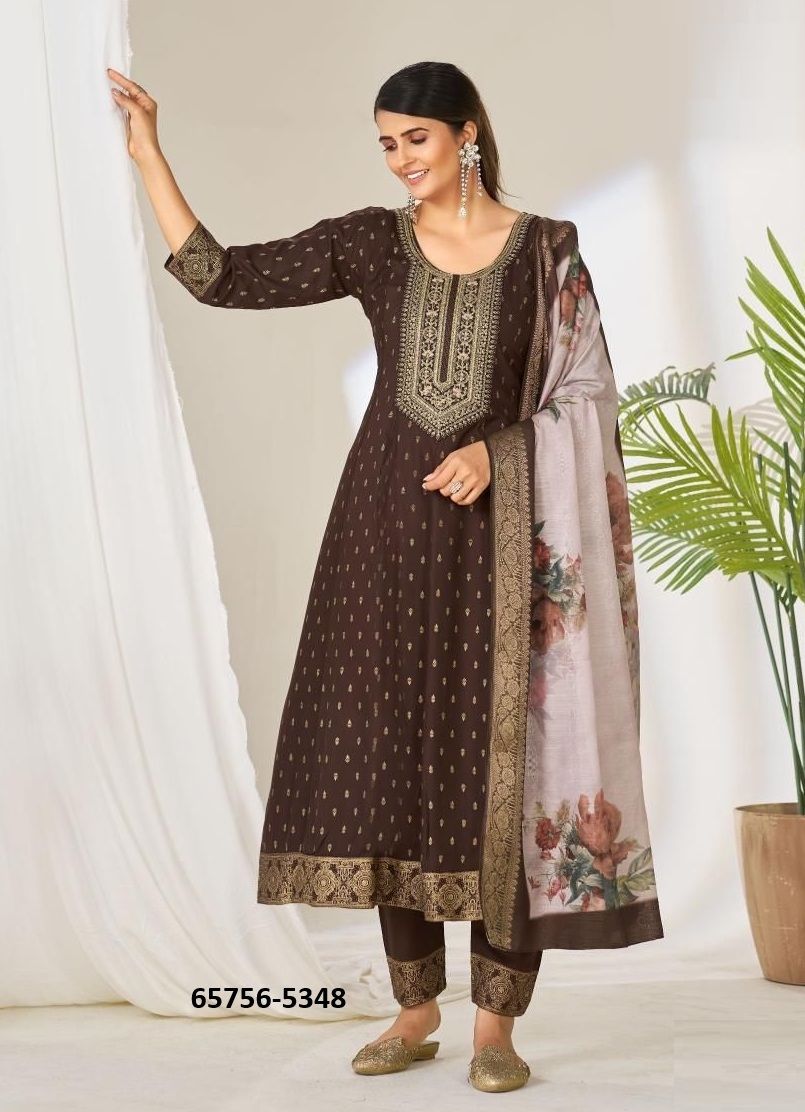 GEMINI - Catalog # 65756 (Set of 6 Readymade Salwar Suits) GEMINI - Catalog # 65756 (Set of 6 Readymade Salwar Suits)
