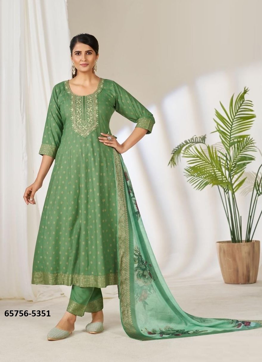 GEMINI - Catalog # 65756 (Set of 6 Readymade Salwar Suits) GEMINI - Catalog # 65756 (Set of 6 Readymade Salwar Suits)