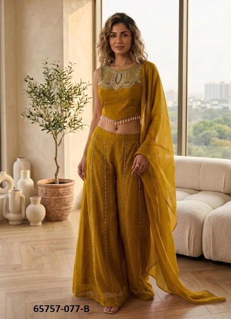SERIES 77 - Catalog # 65757 (Set of 2 Indo-Western Outfits) SERIES 77 - Catalog # 65757 (Set of 2 Indo-Western Outfits)