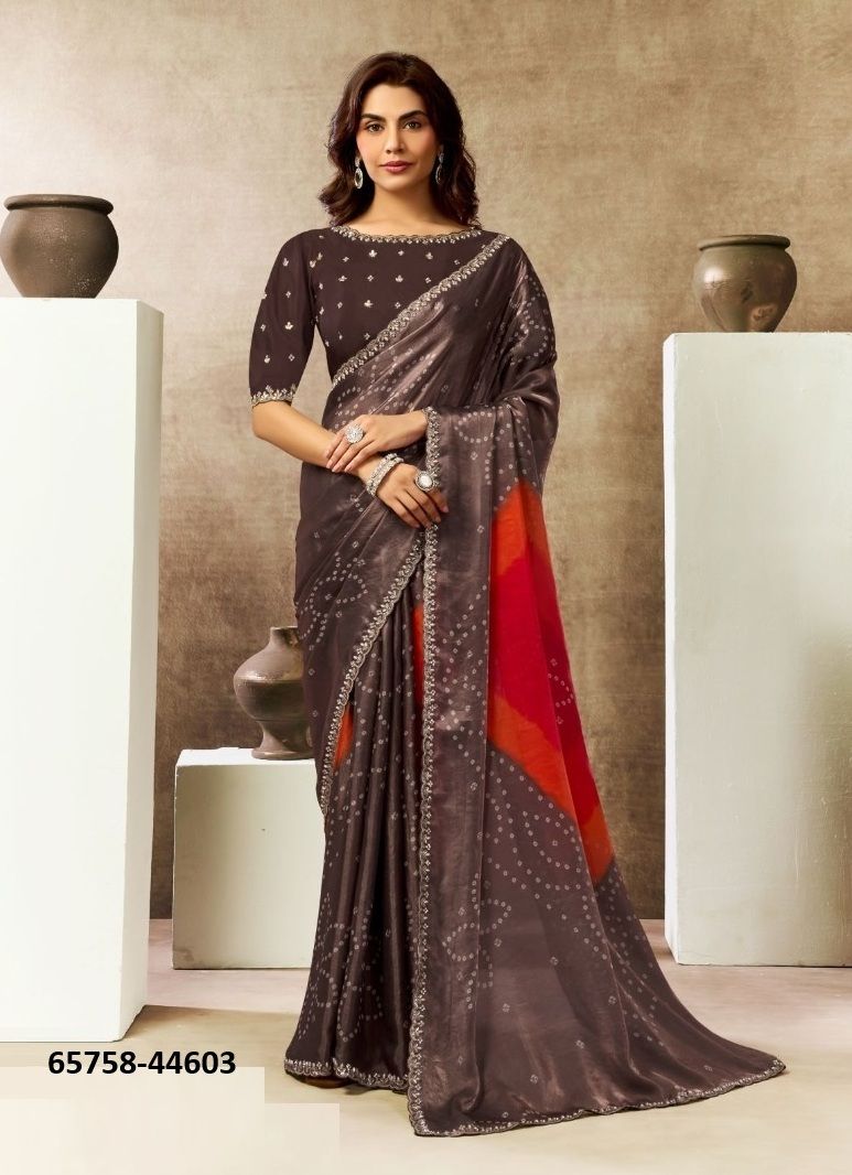 ELITE OASIS - Catalog # 65758 (Set of 16 Sarees)