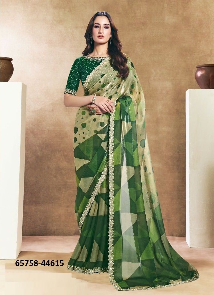 ELITE OASIS - Catalog # 65758 (Set of 16 Sarees)