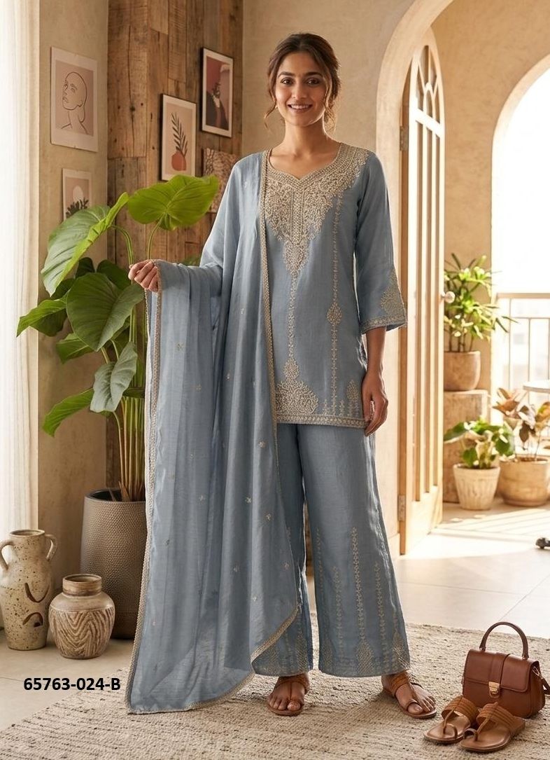 SERIES 24 - Catalog # 65763 (Set of 2 Readymade Salwar Suits) SERIES 24 - Catalog # 65763 (Set of 2 Readymade Salwar Suits)