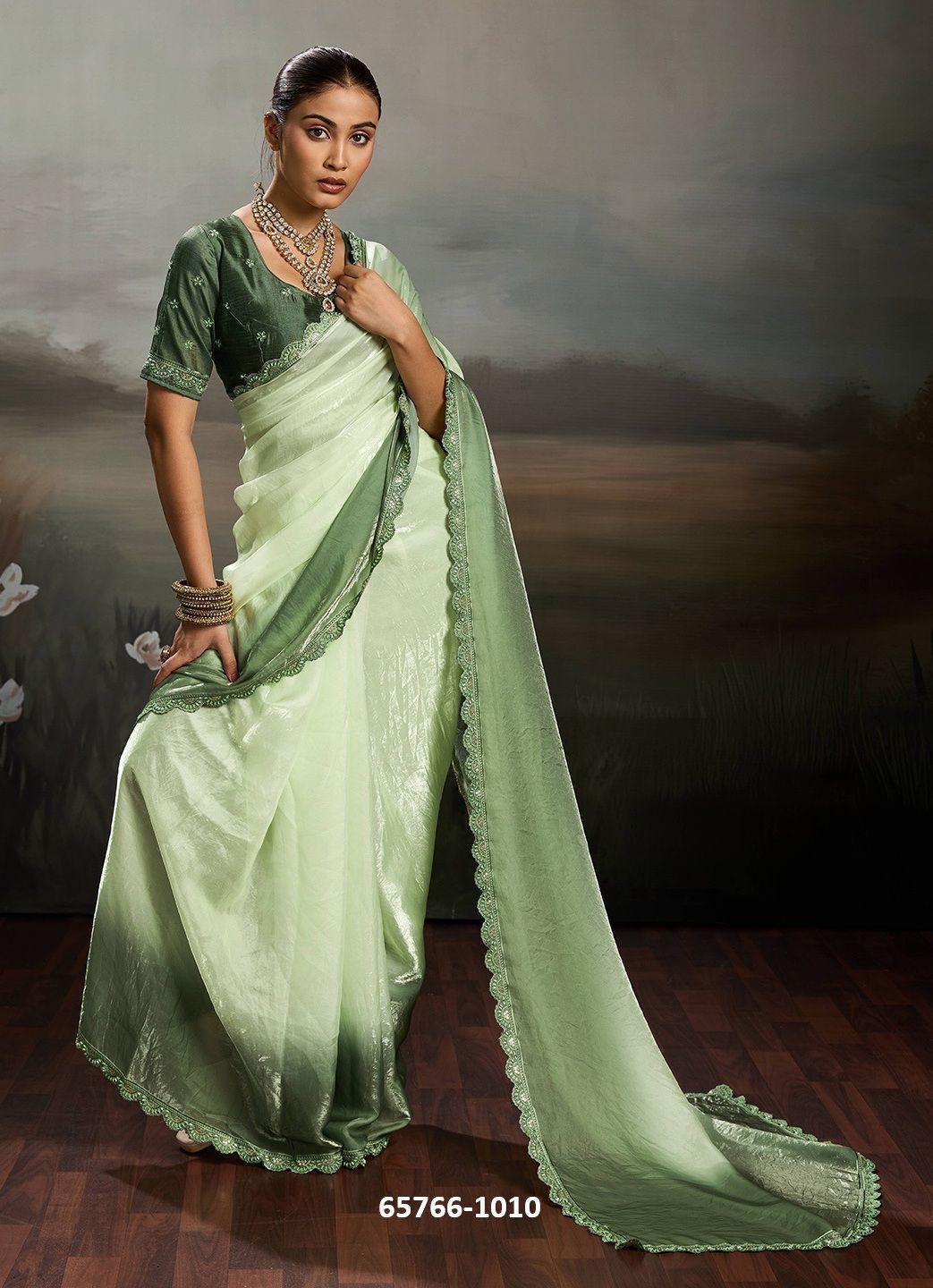 VAIDEHI - Catalog # 65766 (Set of 6 Sarees)