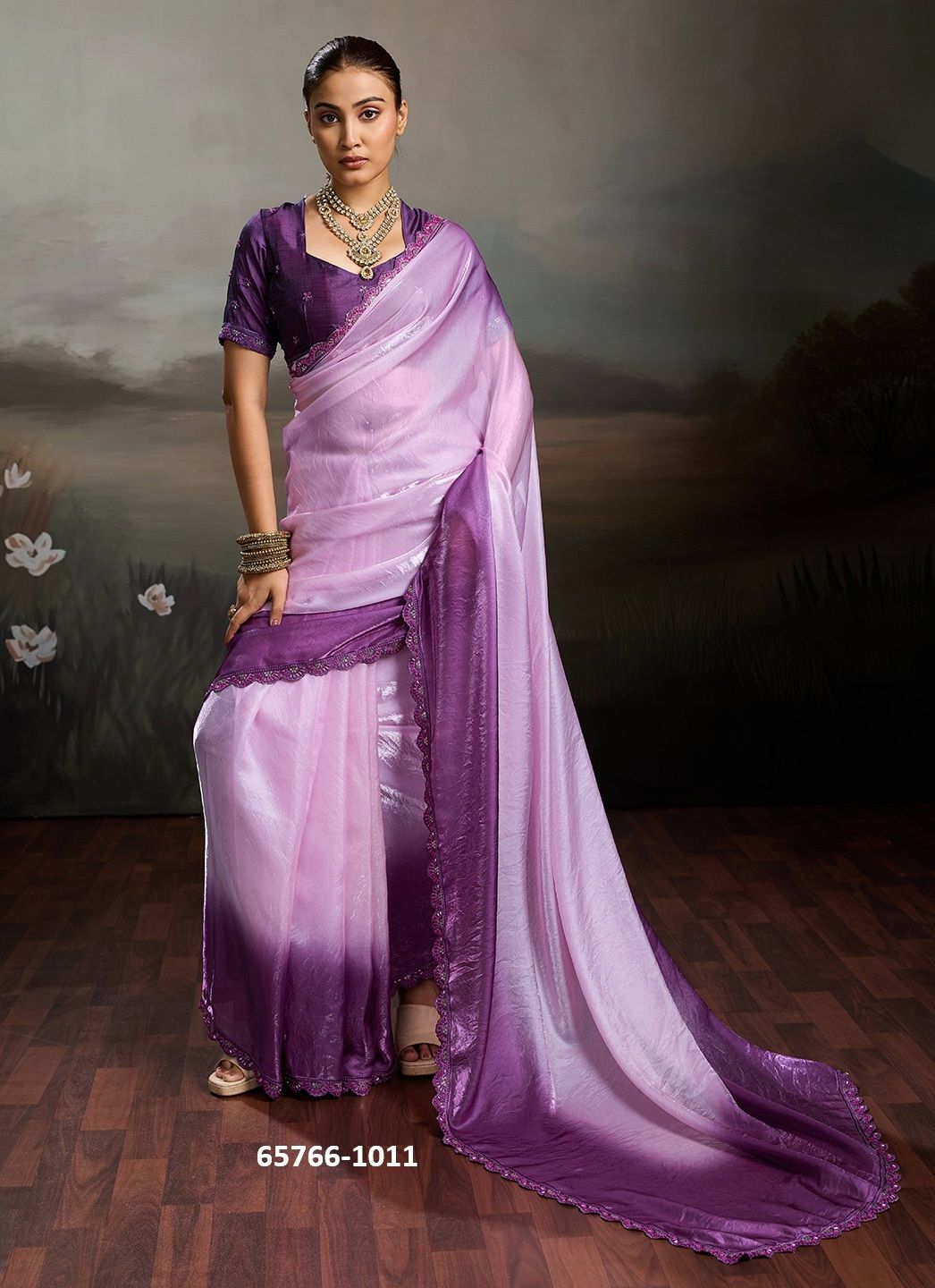 VAIDEHI - Catalog # 65766 (Set of 6 Sarees)