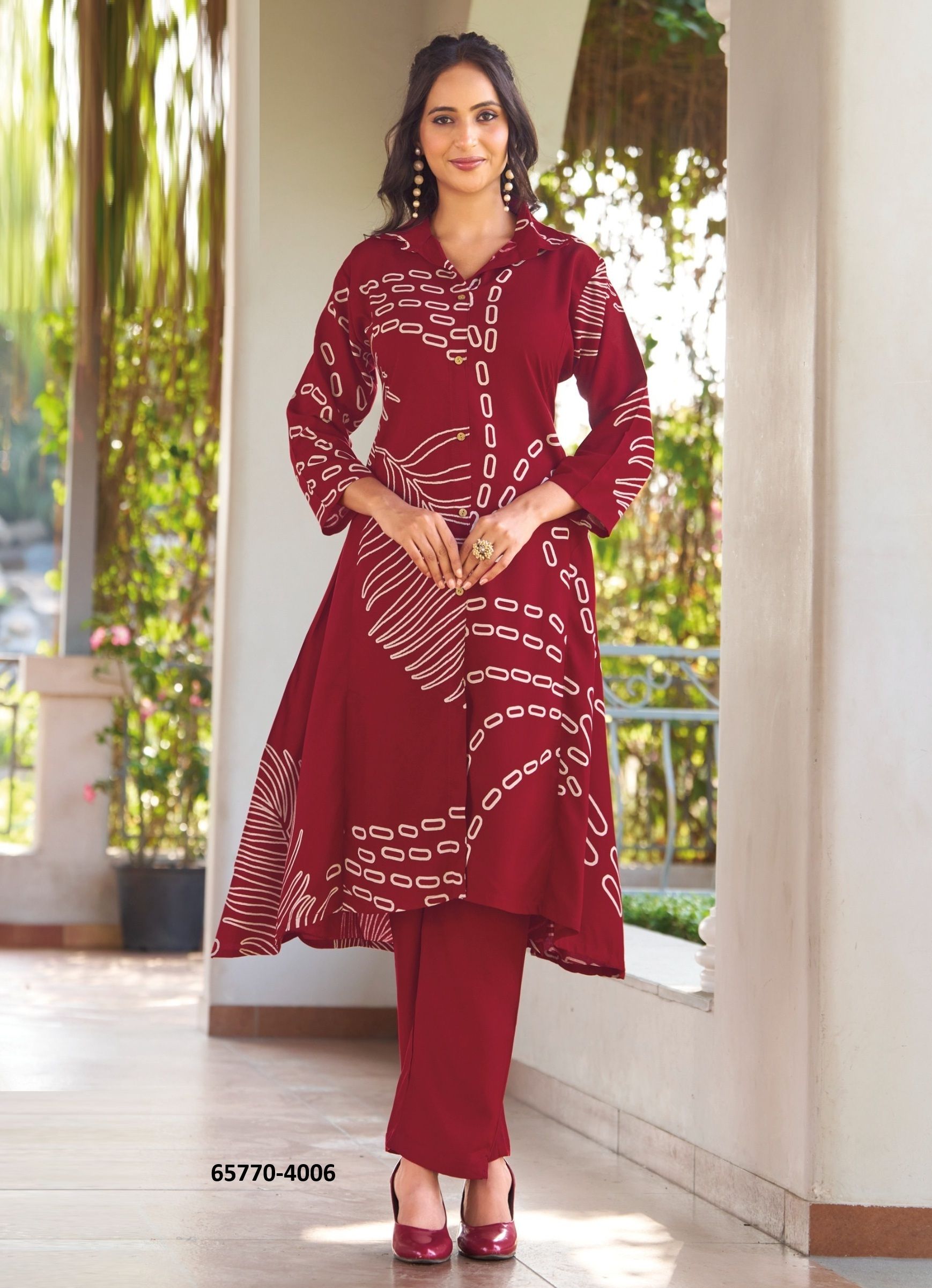 ZALAK 4 - Catalog # 65770 (Set of 8 Tops With Bottoms)