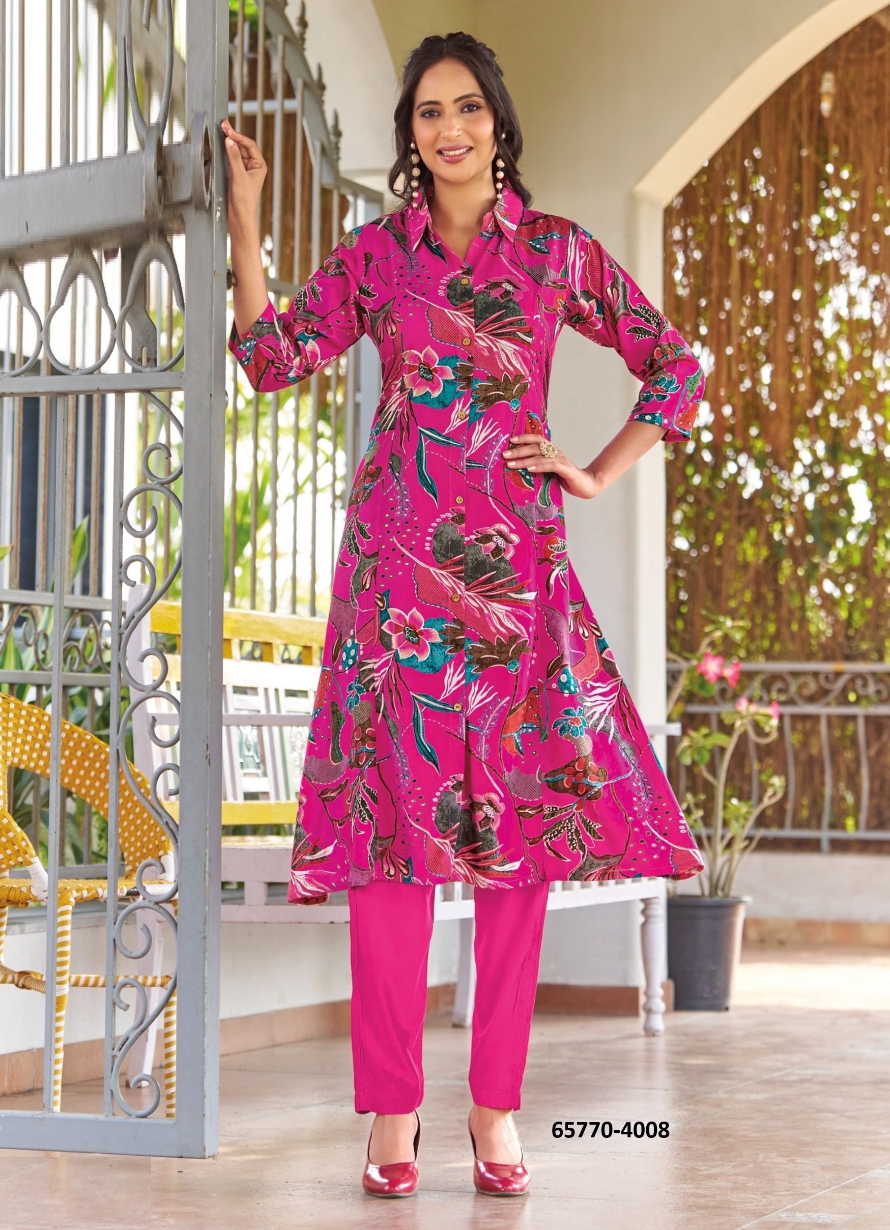 ZALAK 4 - Catalog # 65770 (Set of 8 Tops With Bottoms)