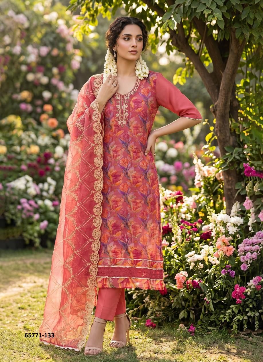 ROOHAA 22 - Catalog # 65771 (Set of 4 Readymade Salwar Suits) ROOHAA 22 - Catalog # 65771 (Set of 4 Readymade Salwar Suits)