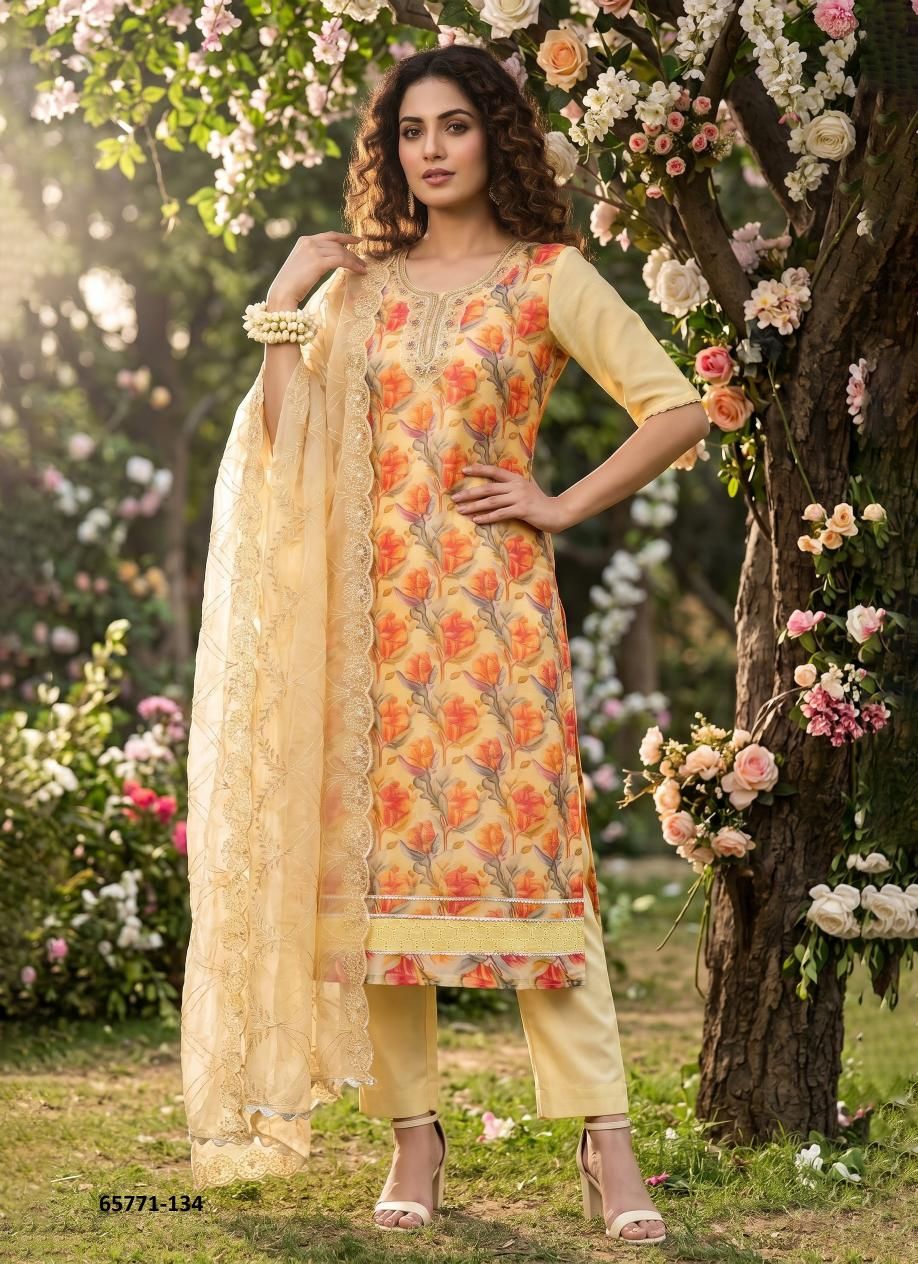 ROOHAA 22 - Catalog # 65771 (Set of 4 Readymade Salwar Suits) ROOHAA 22 - Catalog # 65771 (Set of 4 Readymade Salwar Suits)