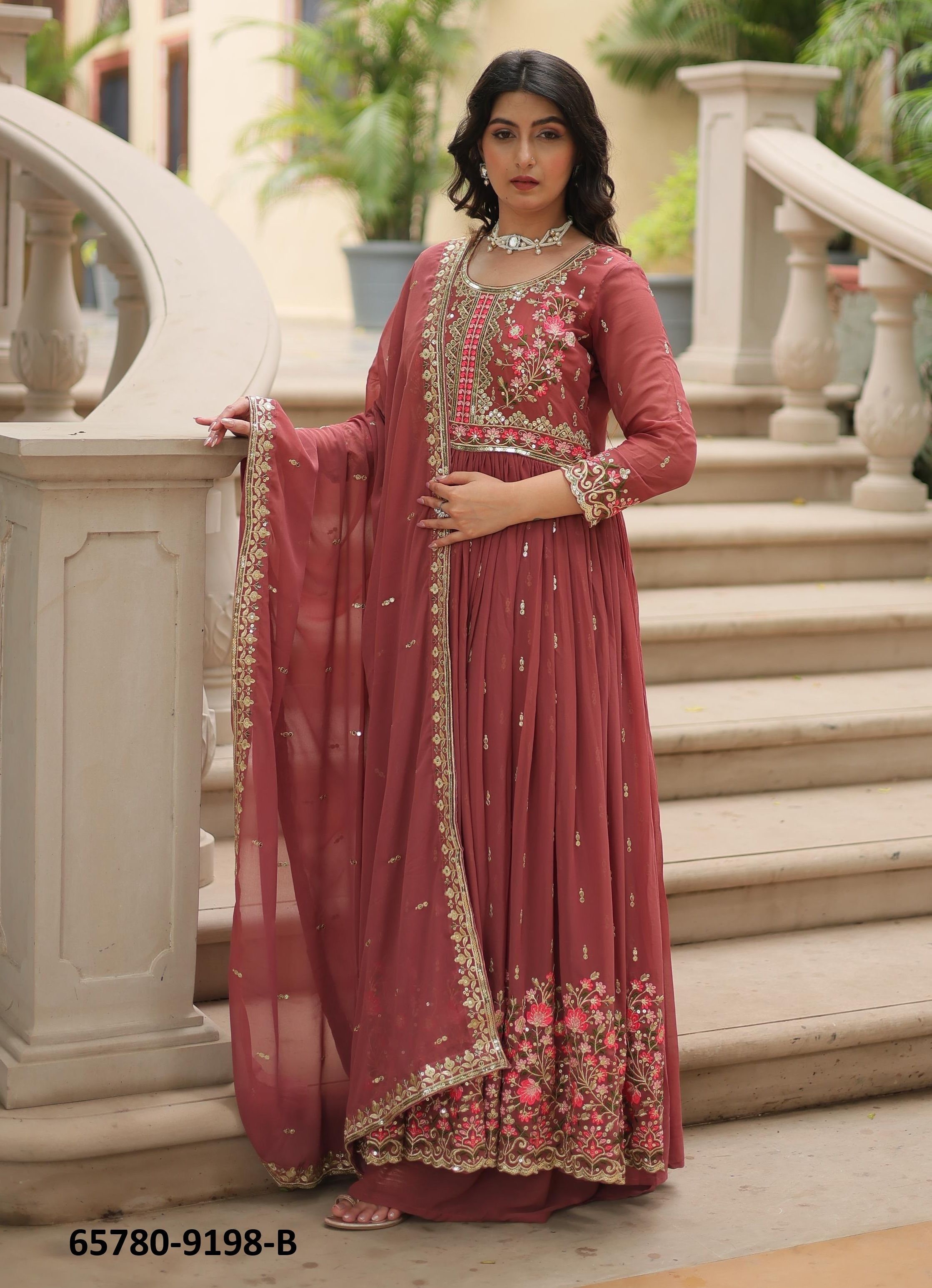 SERIES 9198 - Catalog # 65780 (Set of 3 Readymade Salwar Suits) SERIES 9198 - Catalog # 65780 (Set of 3 Readymade Salwar Suits)