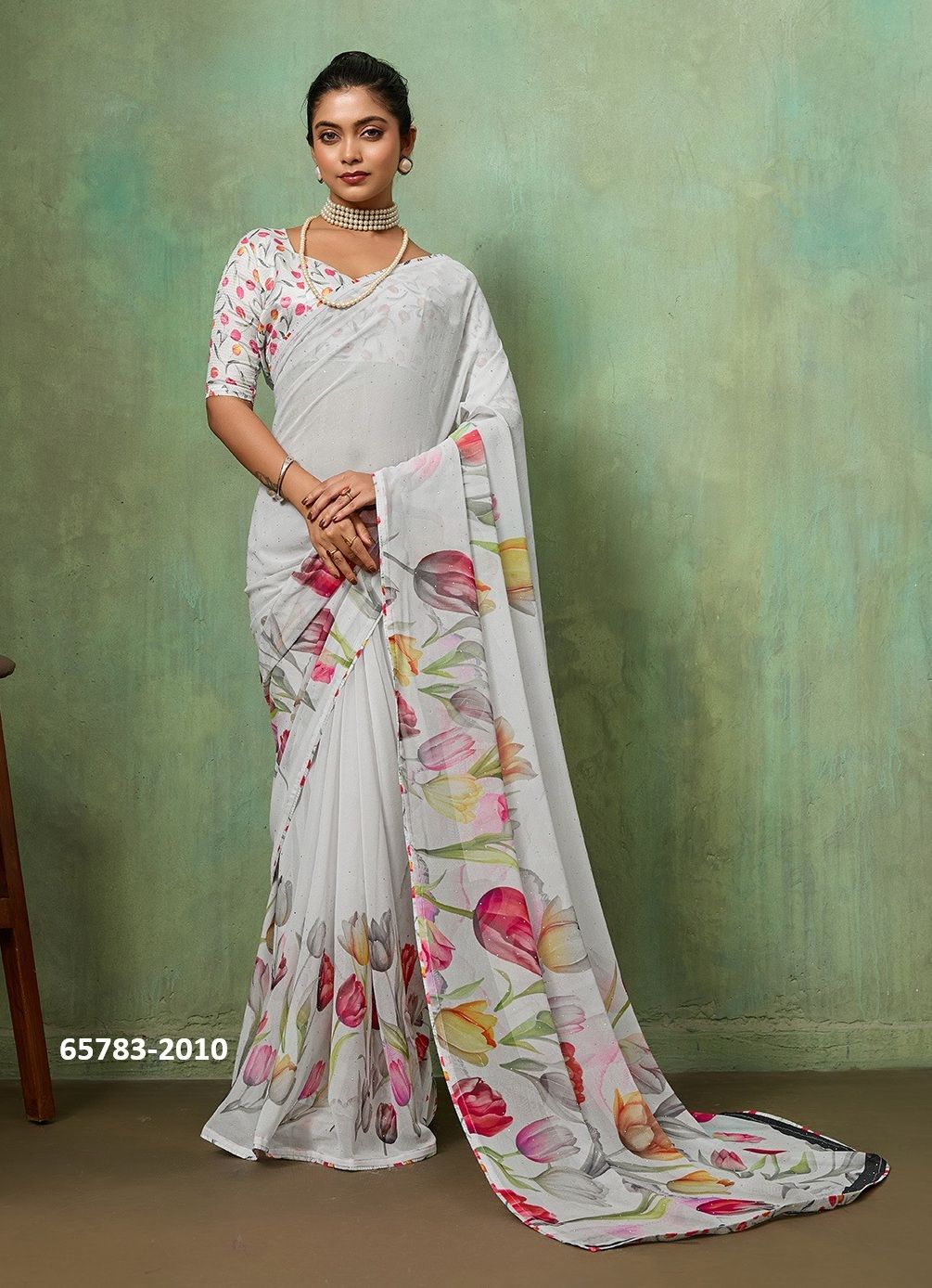 PRIME 2 - Catalog # 65783 (Set of 5 Sarees)