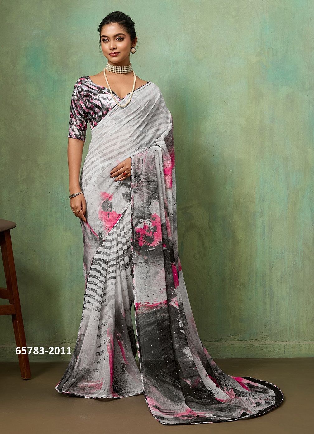 PRIME 2 - Catalog # 65783 (Set of 5 Sarees)