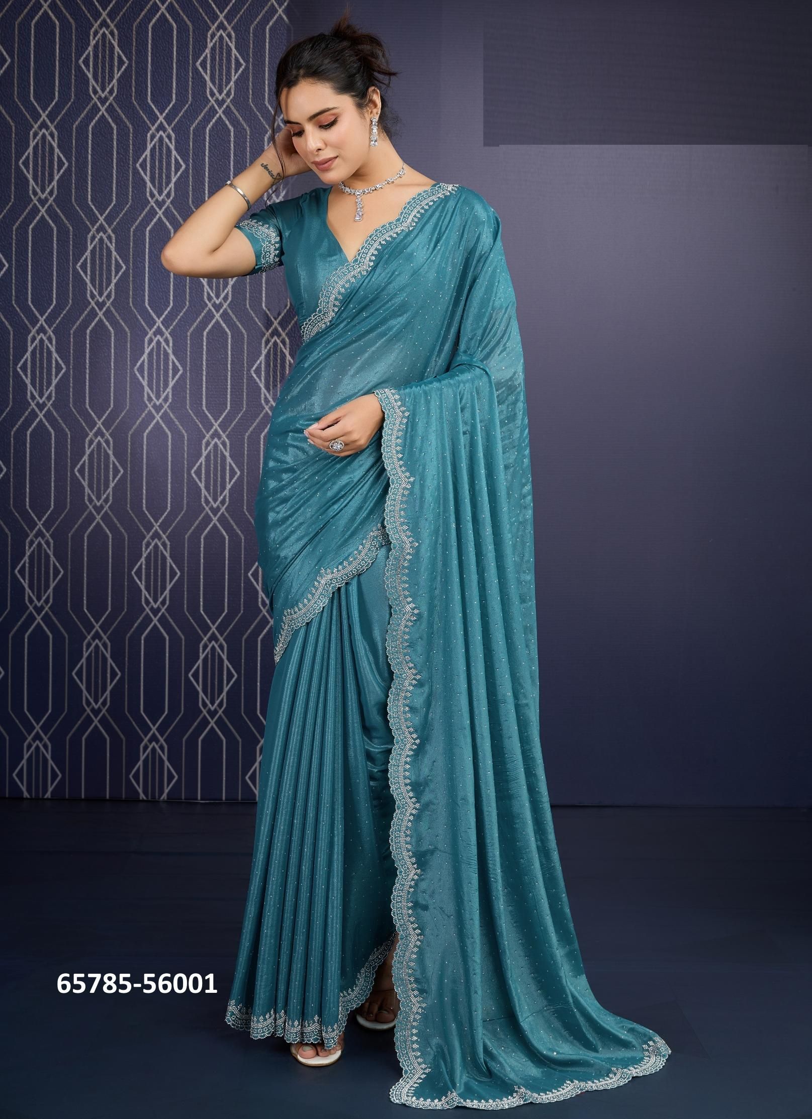 DAZZELLA - Catalog # 65785 (Set of 4 Sarees) DAZZELLA - Catalog # 65785 (Set of 4 Sarees)