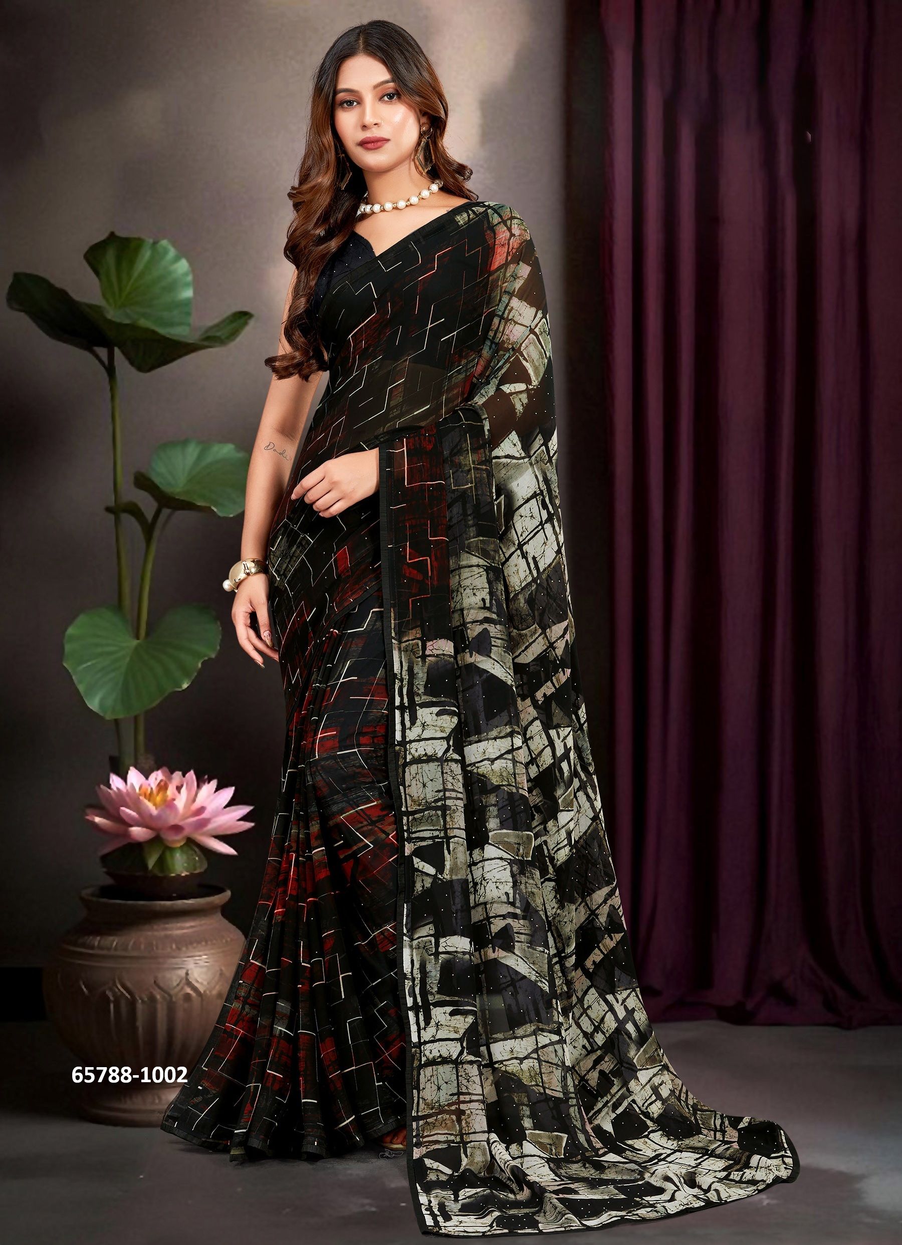PRIME 1 - Catalog # 65788 (Set of 5 Sarees) PRIME 1 - Catalog # 65788 (Set of 5 Sarees)