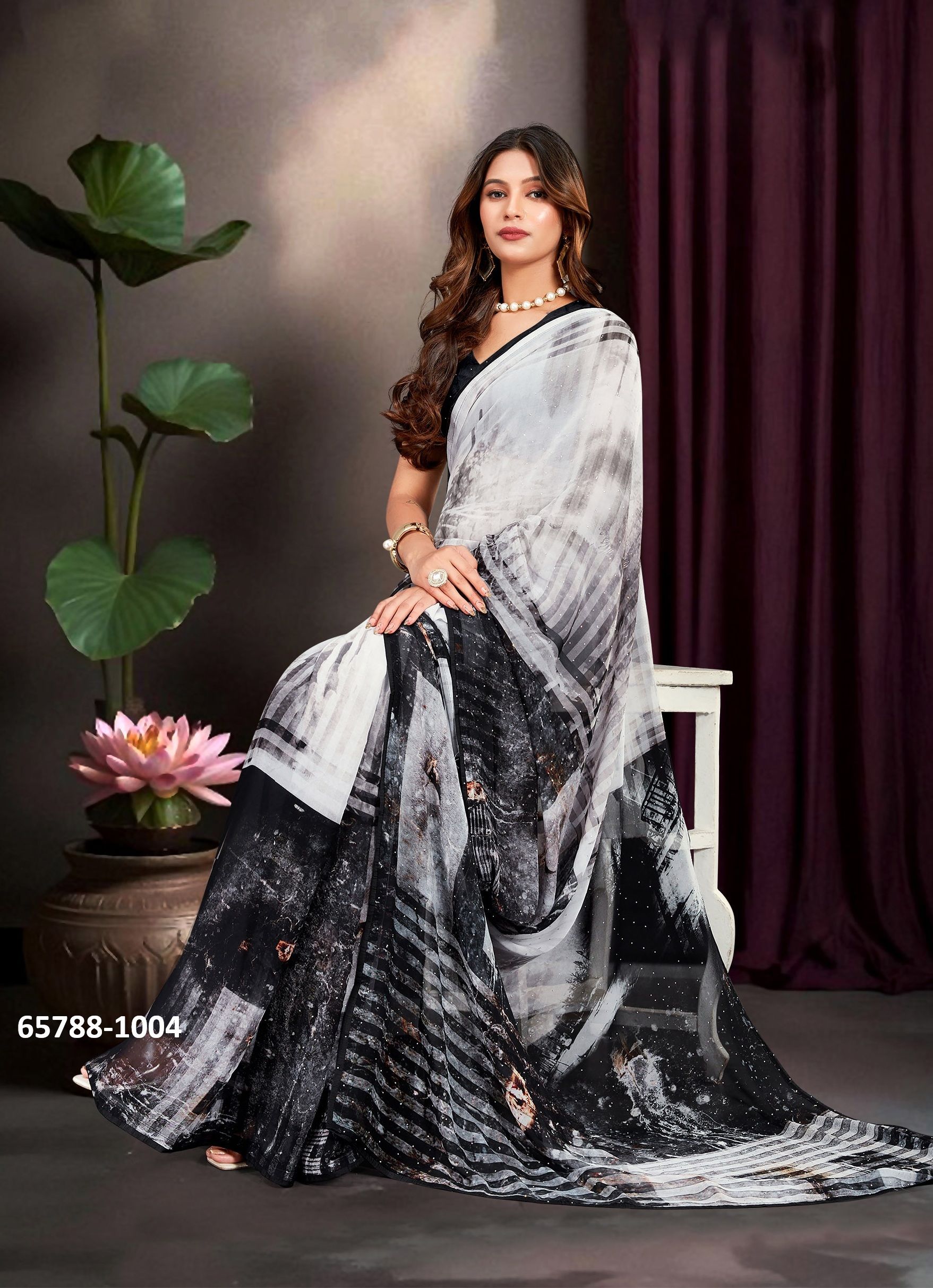 PRIME 1 - Catalog # 65788 (Set of 5 Sarees) PRIME 1 - Catalog # 65788 (Set of 5 Sarees)