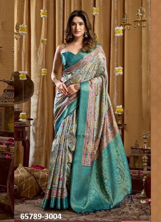 SIMRAN - Catalog # 65789 (Set of 6 Sarees) SIMRAN - Catalog # 65789 (Set of 6 Sarees)