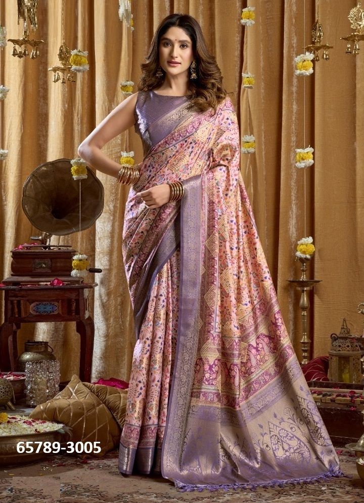 SIMRAN - Catalog # 65789 (Set of 6 Sarees) SIMRAN - Catalog # 65789 (Set of 6 Sarees)