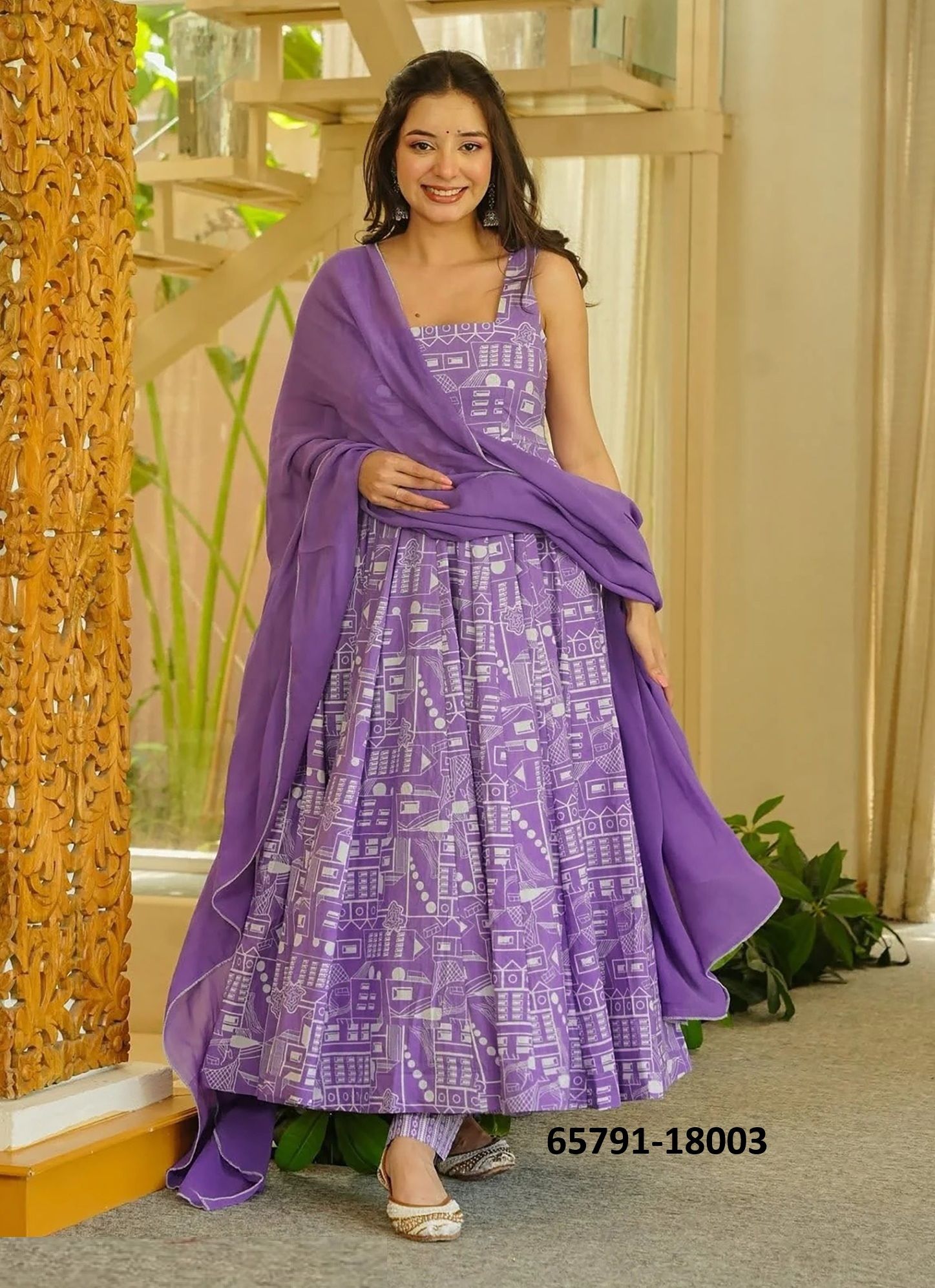 CLORA 18 - Catalog # 65791 (Set of 5 Readymade Salwar Suits) CLORA 18 - Catalog # 65791 (Set of 5 Readymade Salwar Suits)