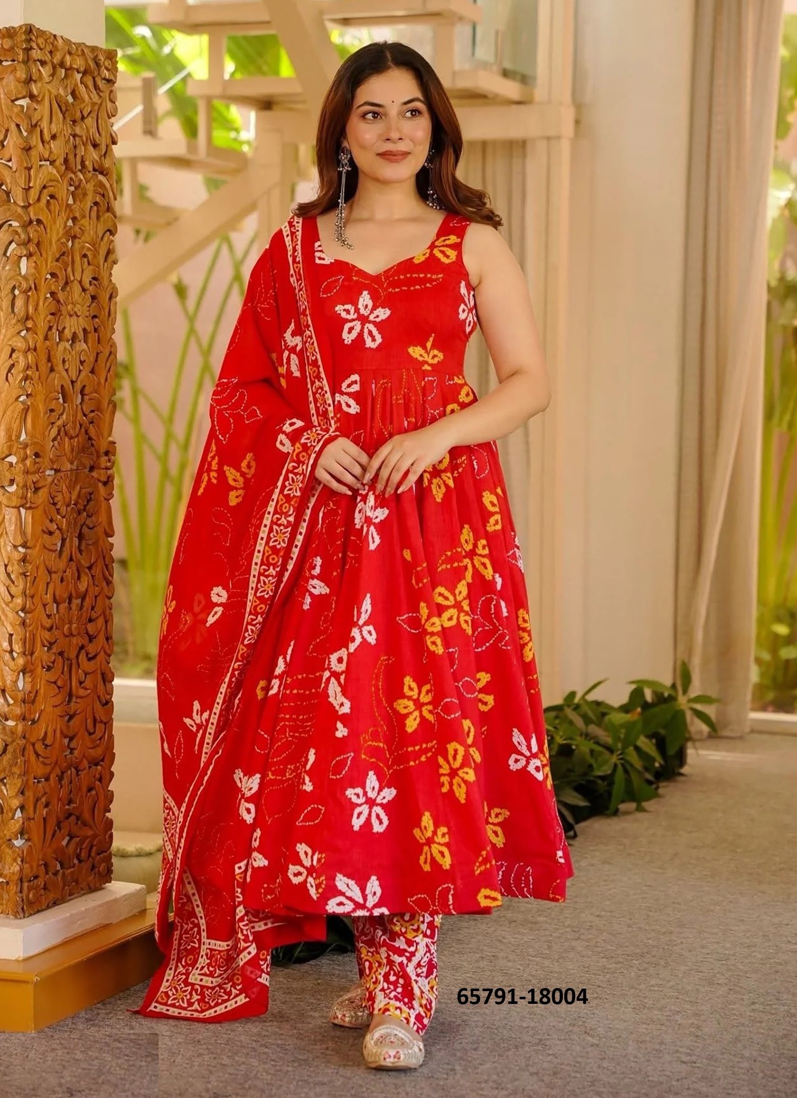 CLORA 18 - Catalog # 65791 (Set of 5 Readymade Salwar Suits) CLORA 18 - Catalog # 65791 (Set of 5 Readymade Salwar Suits)
