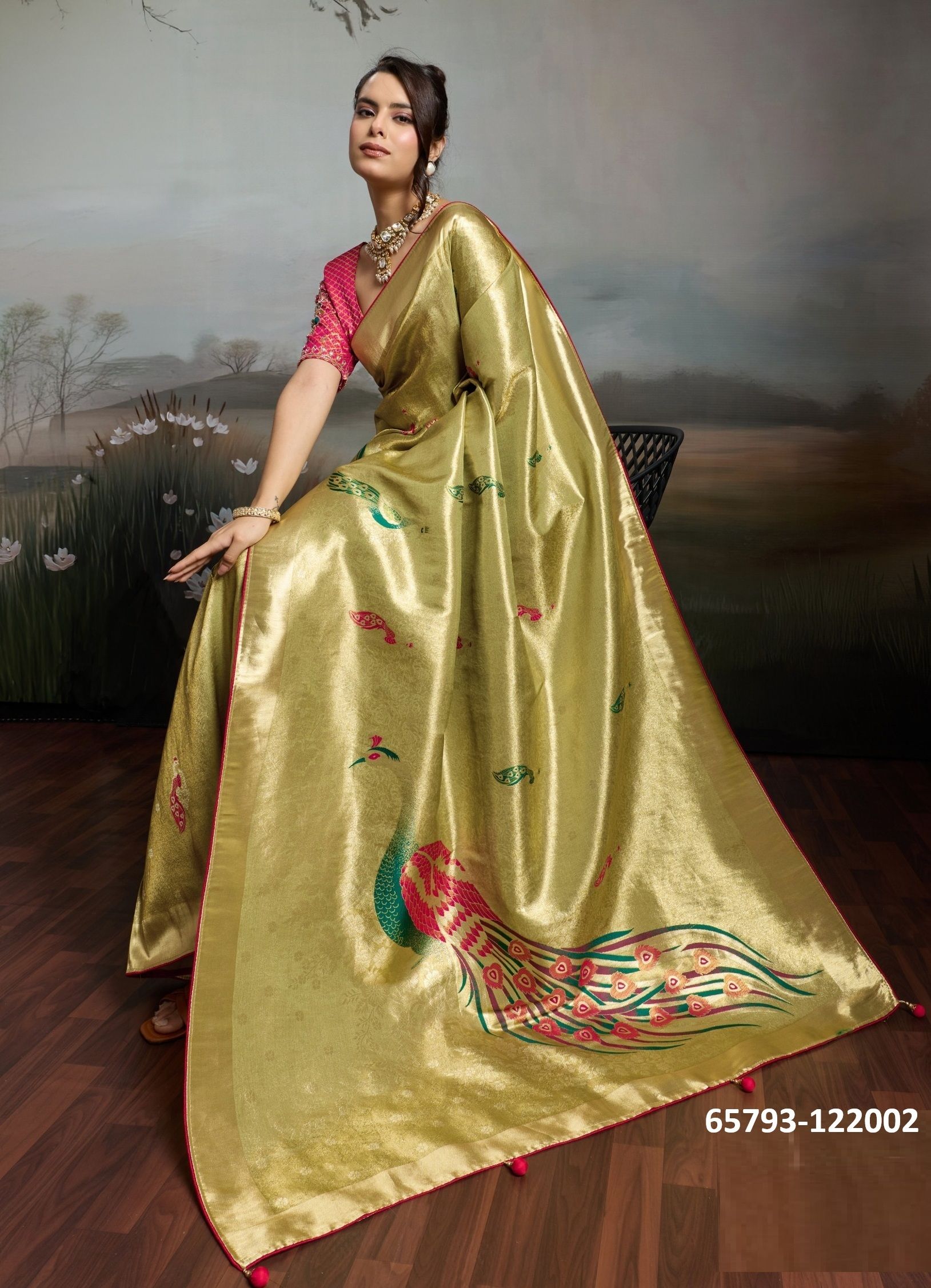 VEEYA - Catalog # 65793 (Set of 6 Sarees) VEEYA - Catalog # 65793 (Set of 6 Sarees)