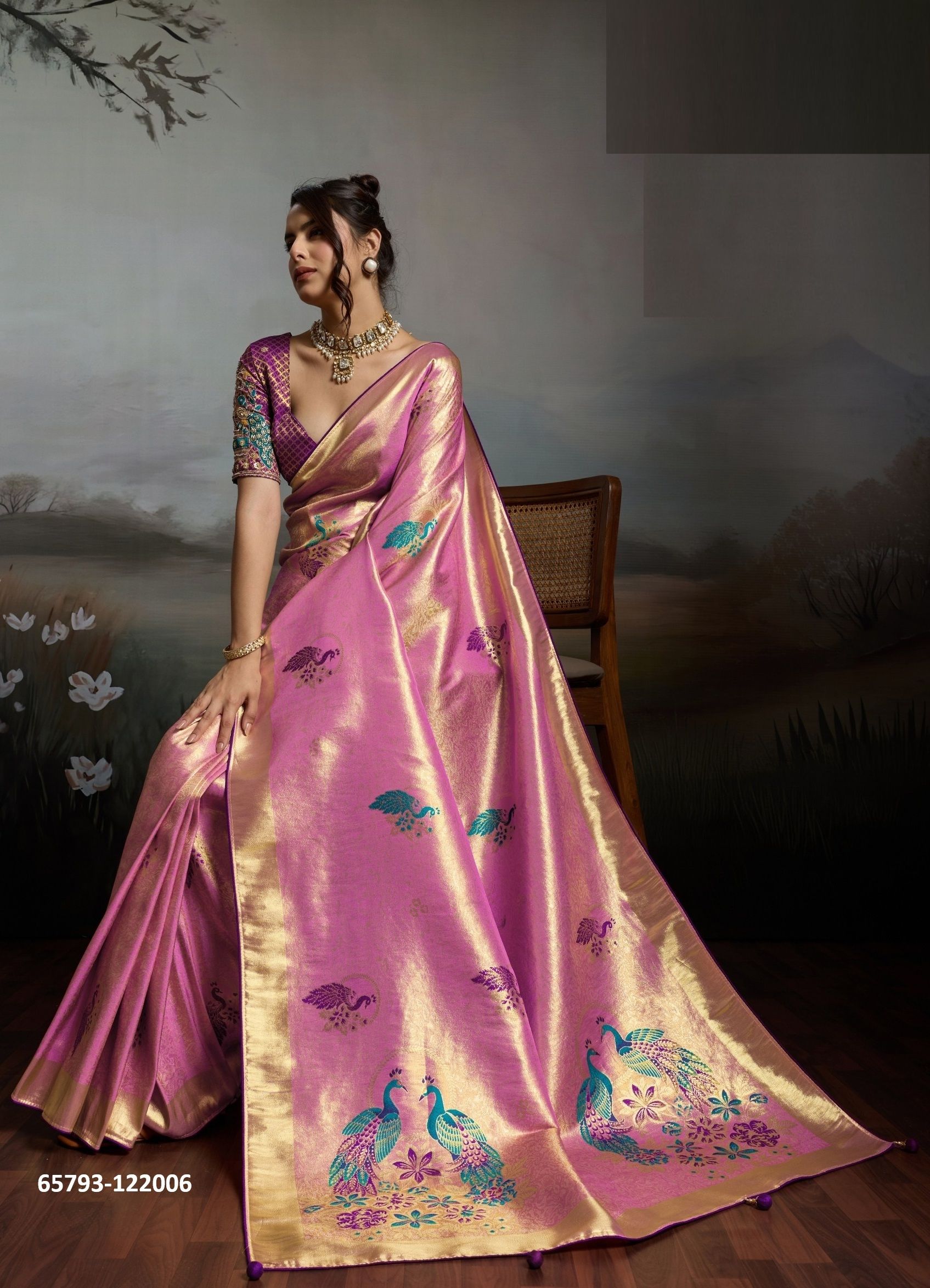 VEEYA - Catalog # 65793 (Set of 6 Sarees) VEEYA - Catalog # 65793 (Set of 6 Sarees)