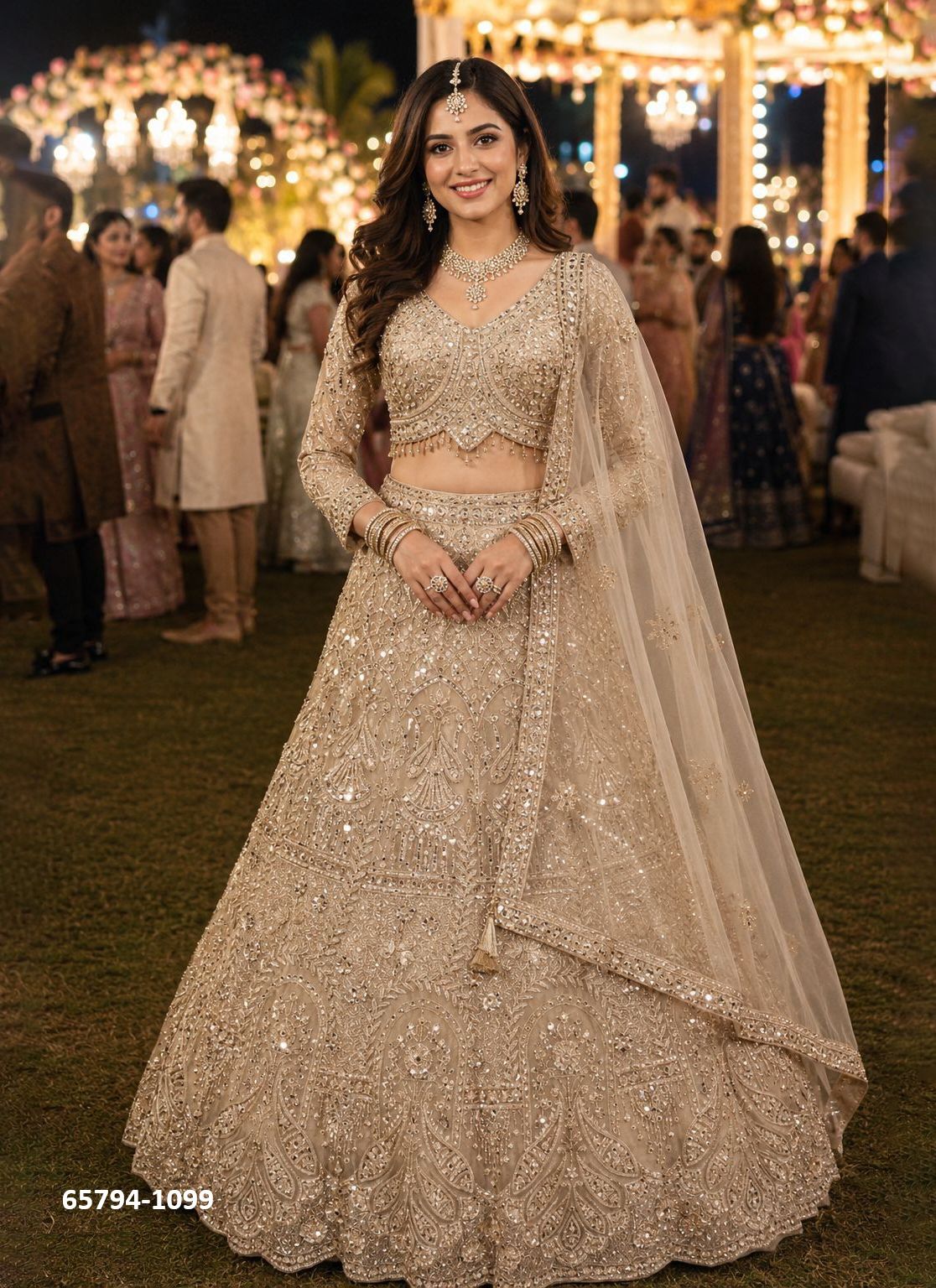 DAHLEEZ - Catalog # 65794 (Set of 2 Readymade Lehengas) DAHLEEZ - Catalog # 65794 (Set of 2 Readymade Lehengas)