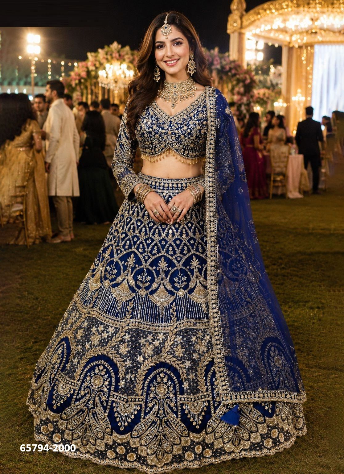 DAHLEEZ - Catalog # 65794 (Set of 2 Readymade Lehengas) DAHLEEZ - Catalog # 65794 (Set of 2 Readymade Lehengas)