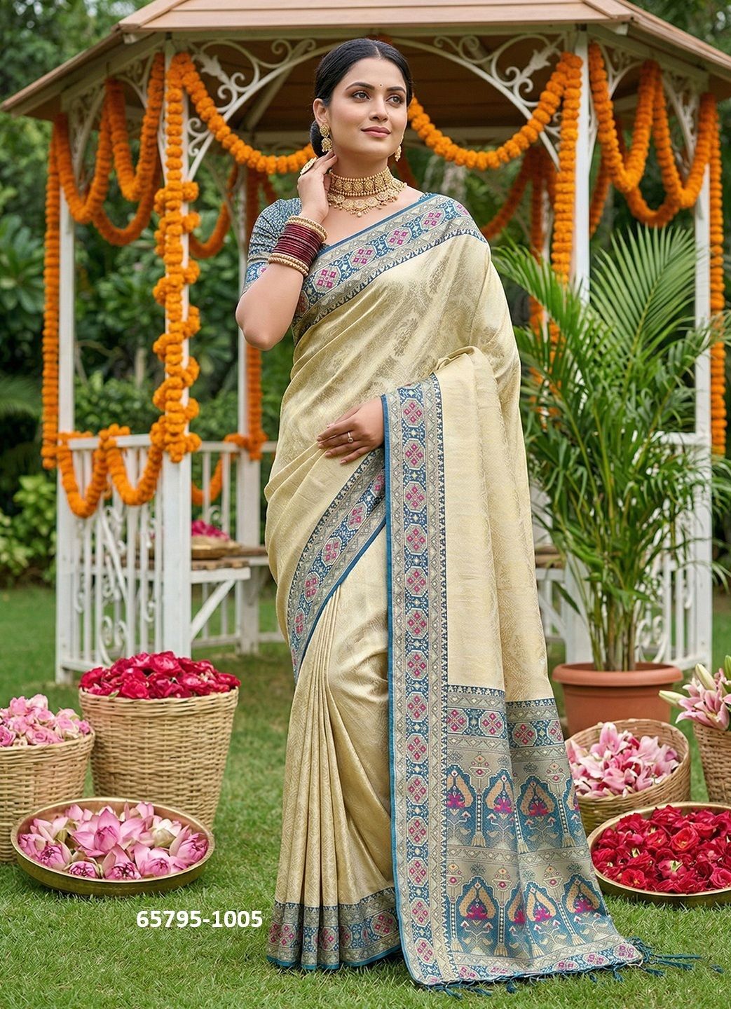 KANIKA SILK - Catalog # 65795 (Set of 5 Sarees) KANIKA SILK - Catalog # 65795 (Set of 5 Sarees)