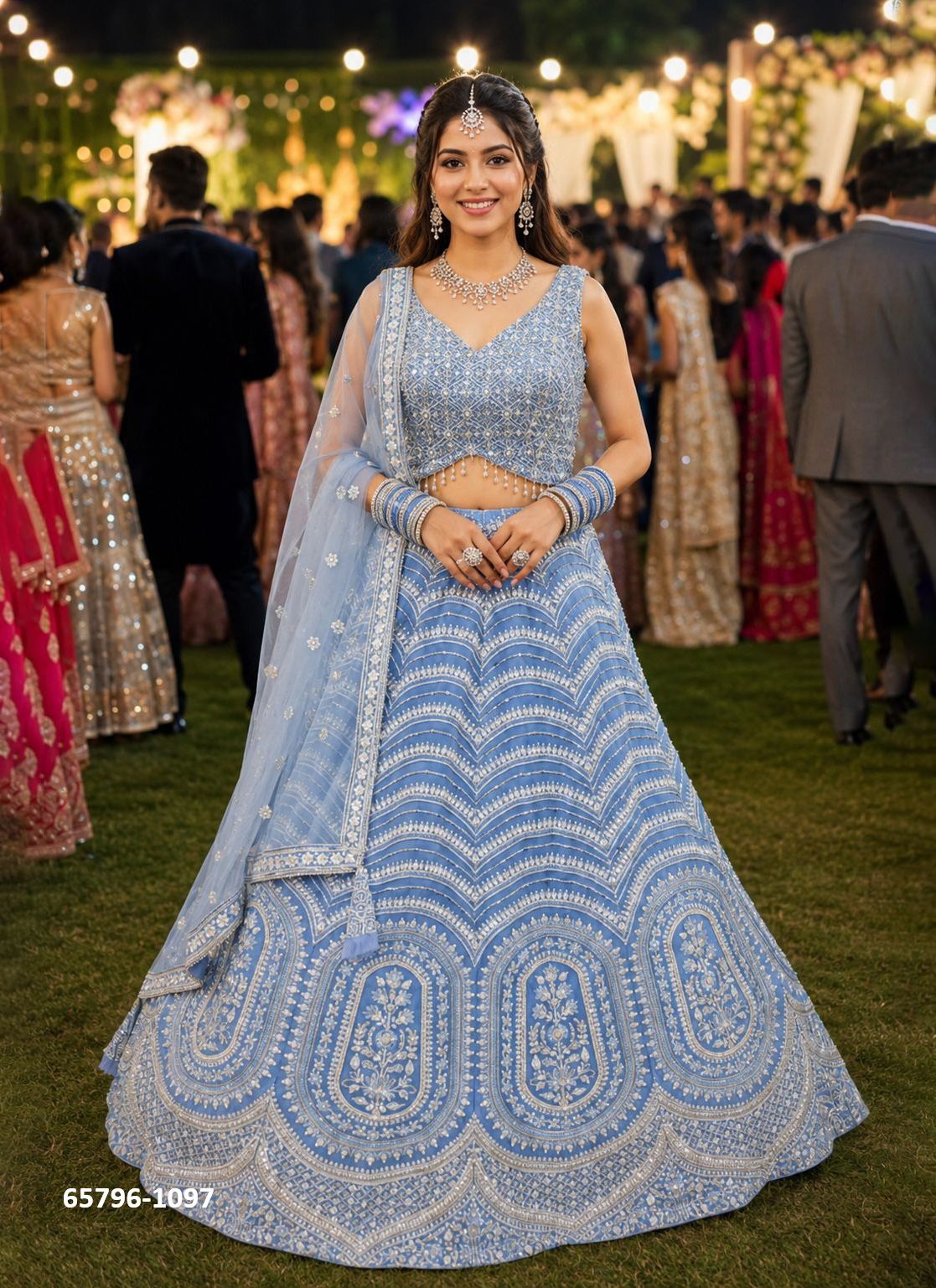 VILOSHINI - Catalog # 65796 (Set of 2 Readymade Lehengas) VILOSHINI - Catalog # 65796 (Set of 2 Readymade Lehengas)
