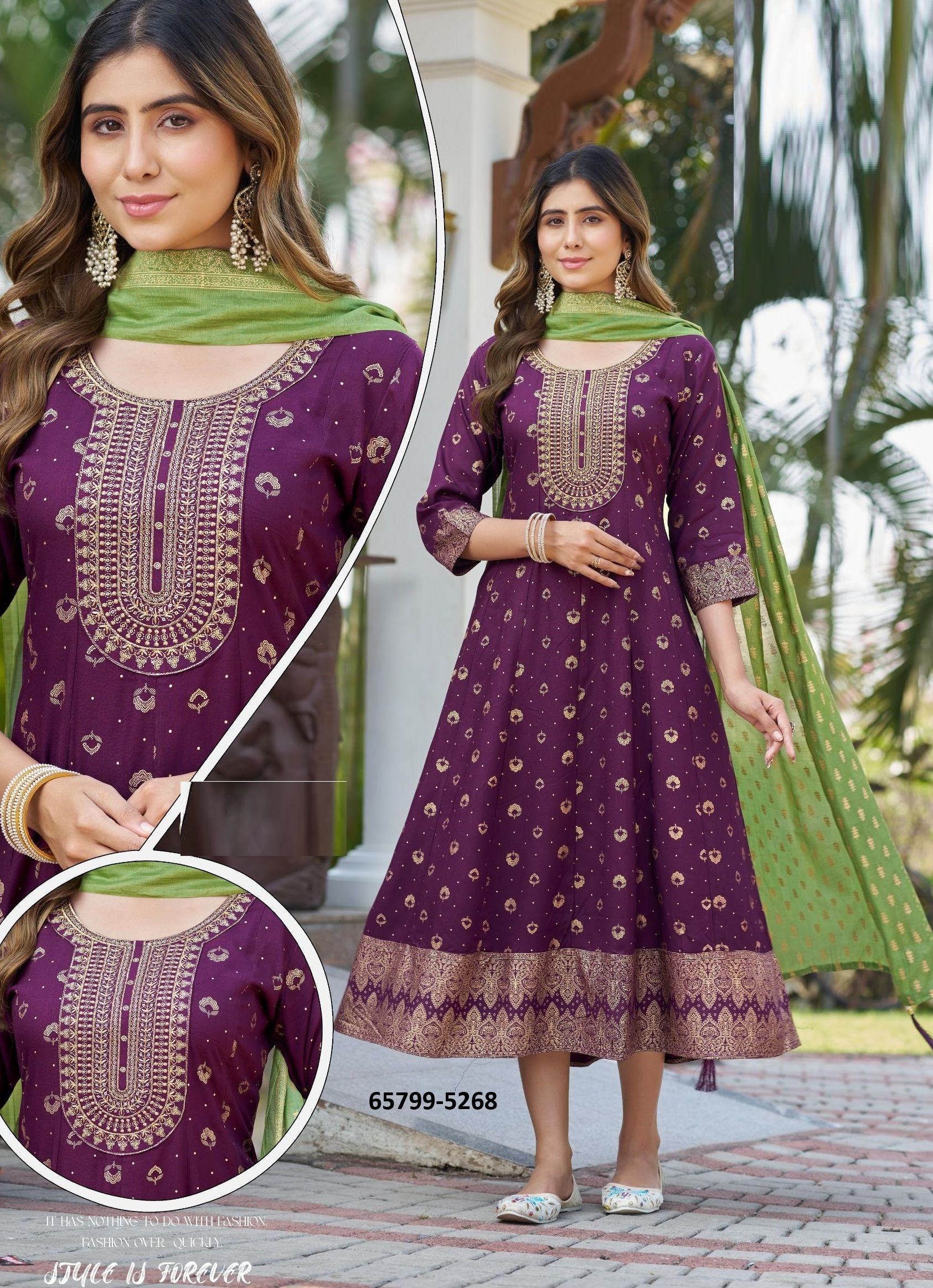 RIYA - Catalog # 65799 (Set of 6 Readymade Women's Kurtis / Tops) RIYA - Catalog # 65799 (Set of 6 Readymade Women's Kurtis / Tops)