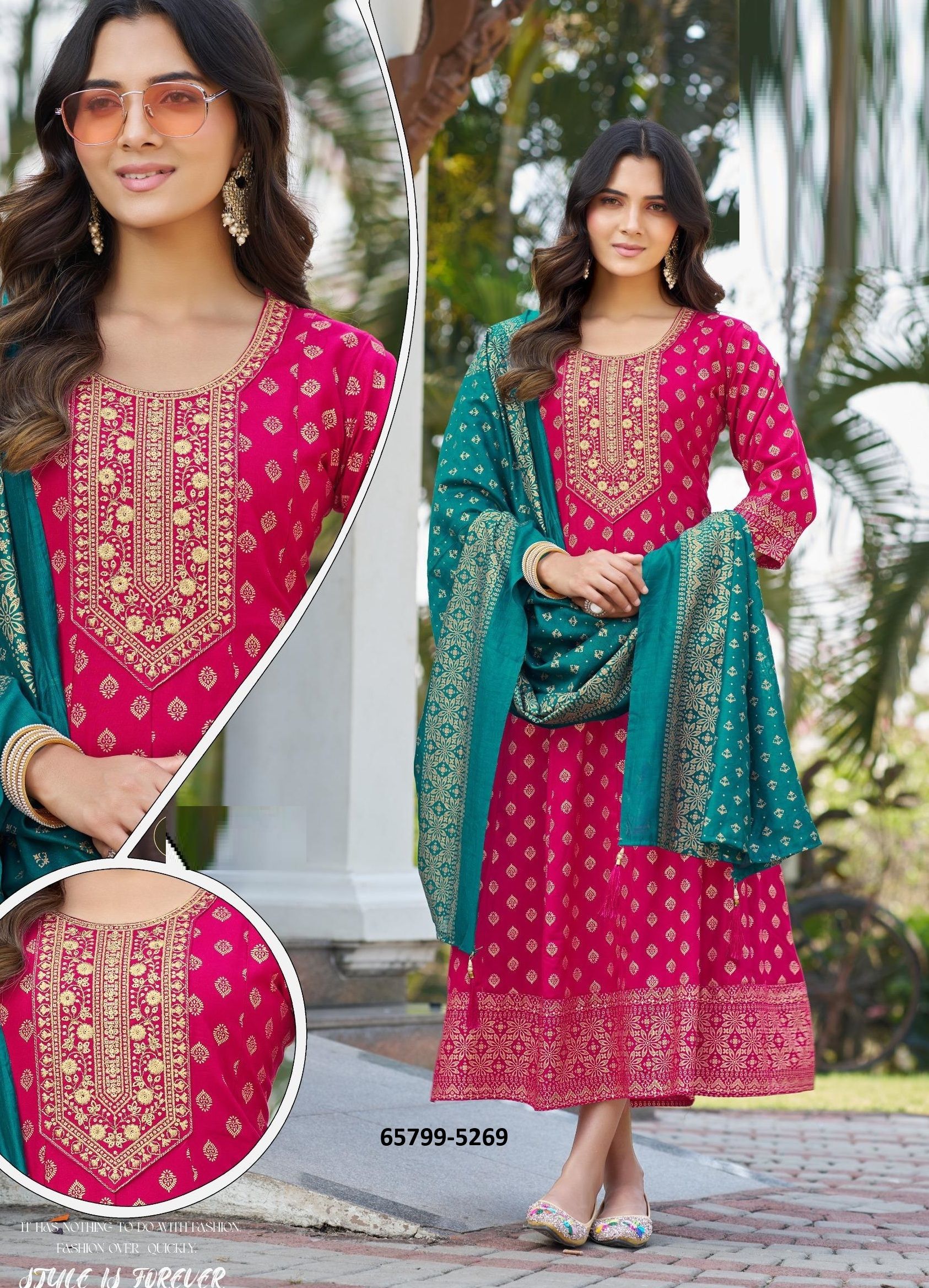 RIYA - Catalog # 65799 (Set of 6 Readymade Women's Kurtis / Tops) RIYA - Catalog # 65799 (Set of 6 Readymade Women's Kurtis / Tops)
