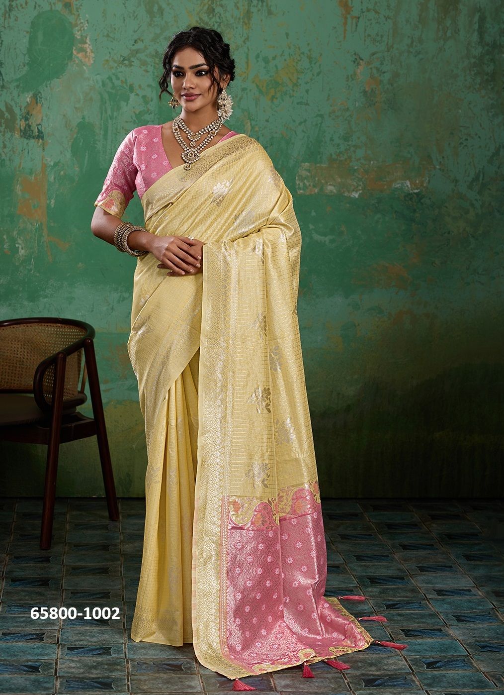 BLOSSOM - Catalog # 65800 (Set of 6 Sarees)
