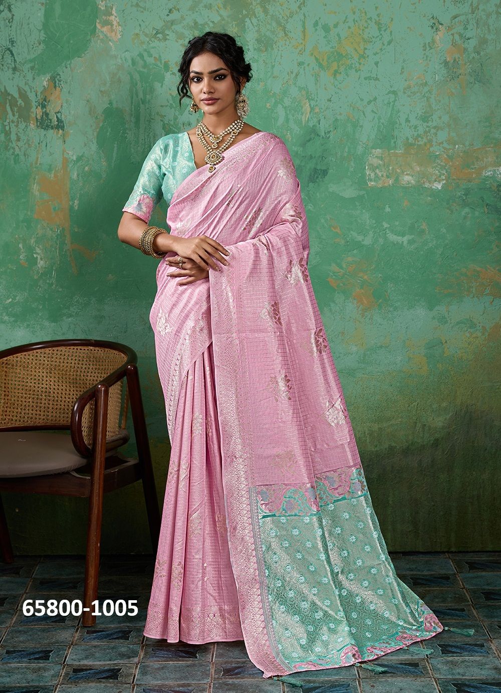 BLOSSOM - Catalog # 65800 (Set of 6 Sarees)