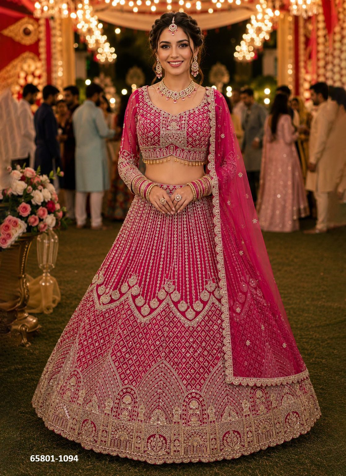 KHYATI - Catalog # 65801 (Set of 3 Readymade Lehengas) KHYATI - Catalog # 65801 (Set of 3 Readymade Lehengas)