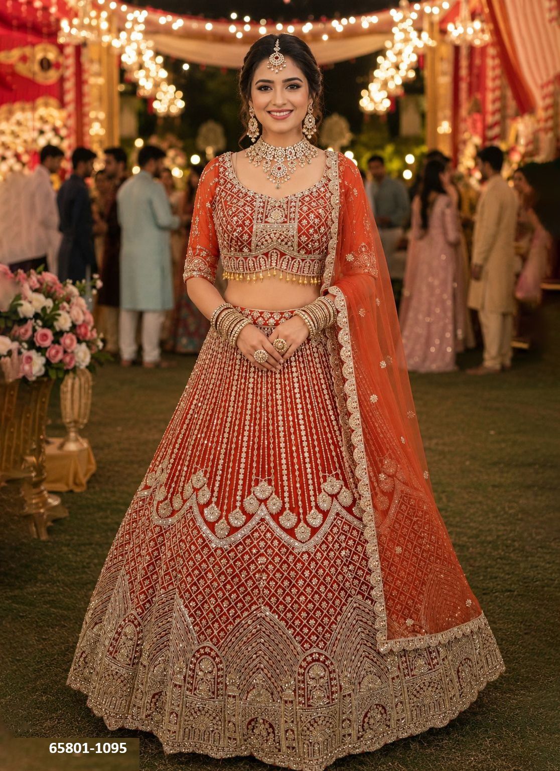 KHYATI - Catalog # 65801 (Set of 3 Readymade Lehengas) KHYATI - Catalog # 65801 (Set of 3 Readymade Lehengas)