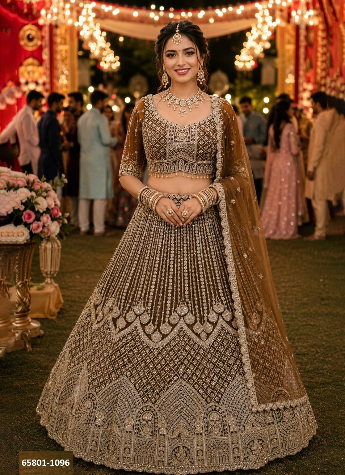 KHYATI - Catalog # 65801 (Set of 3 Readymade Lehengas) KHYATI - Catalog # 65801 (Set of 3 Readymade Lehengas)