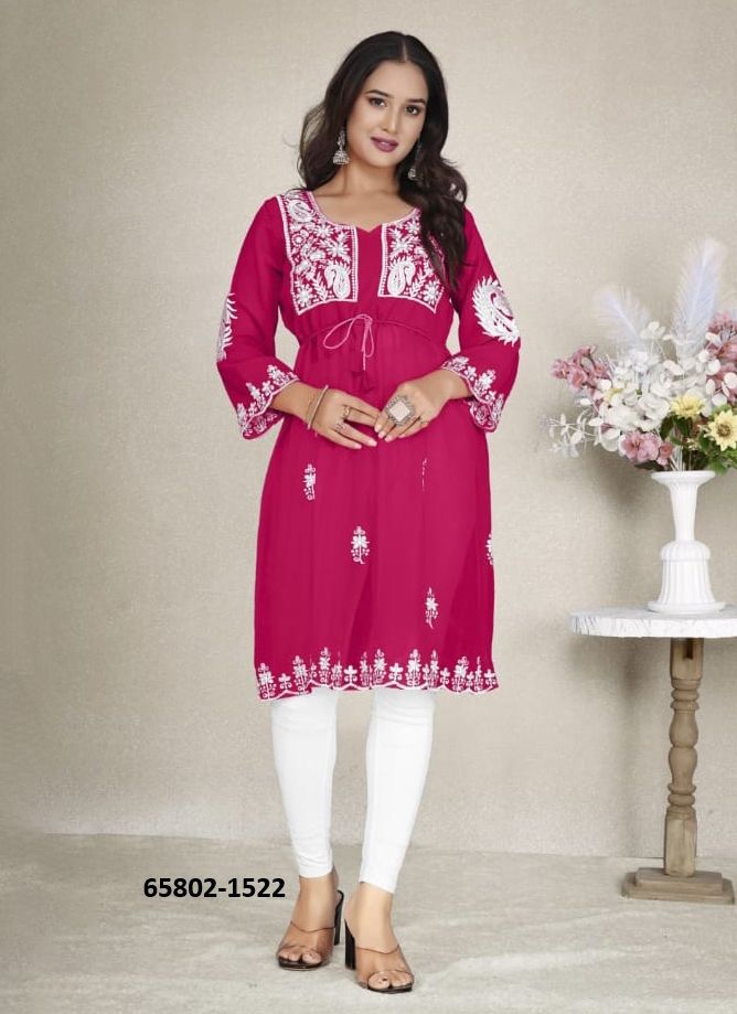 WESTERN 1 - Catalog # 65802 (Set of 4 Readymade Women's Kurtis / Tops) WESTERN 1 - Catalog # 65802 (Set of 4 Readymade Women's Kurtis / Tops)