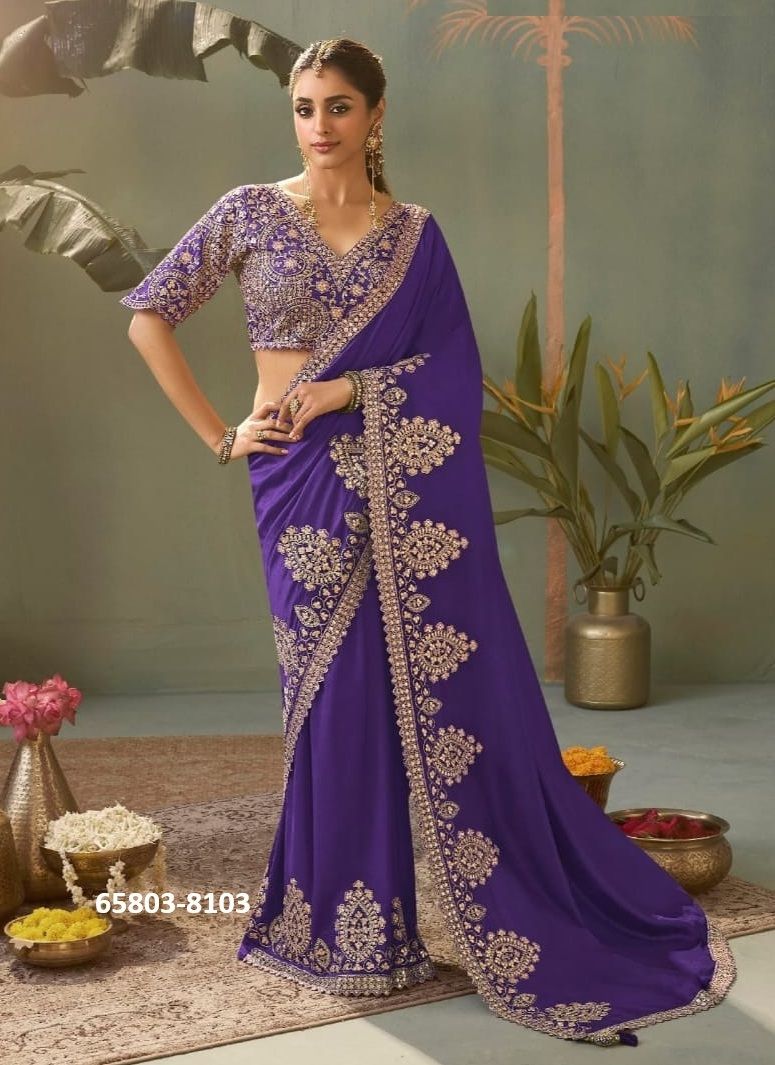 KASVA SILK - Catalog # 65803 (Set of 6 Sarees) KASVA SILK - Catalog # 65803 (Set of 6 Sarees)