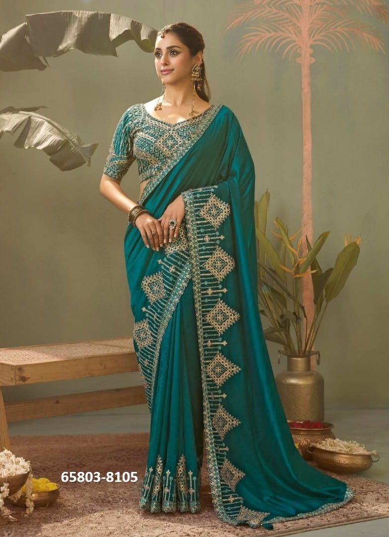 KASVA SILK - Catalog # 65803 (Set of 6 Sarees) KASVA SILK - Catalog # 65803 (Set of 6 Sarees)