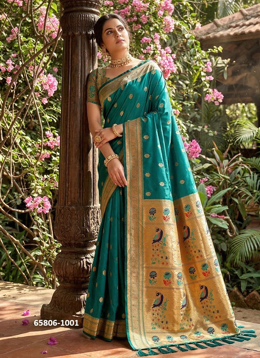 PARAMPARA SILK - Catalog # 65806 (Set of 8 Sarees) PARAMPARA SILK - Catalog # 65806 (Set of 8 Sarees)