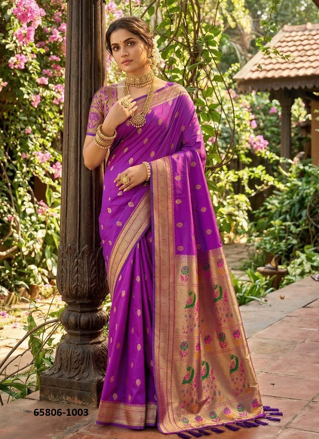 PARAMPARA SILK - Catalog # 65806 (Set of 8 Sarees) PARAMPARA SILK - Catalog # 65806 (Set of 8 Sarees)
