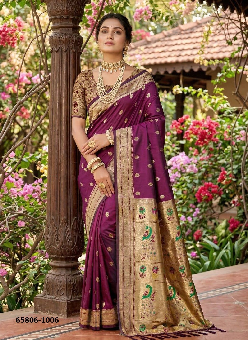 PARAMPARA SILK - Catalog # 65806 (Set of 8 Sarees) PARAMPARA SILK - Catalog # 65806 (Set of 8 Sarees)
